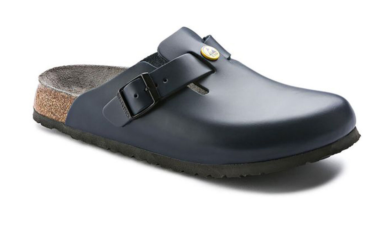 Tenisky a topánky Birkenstock Boston ESD Natural Leather Narrow Fit Čierna | 61388, 0