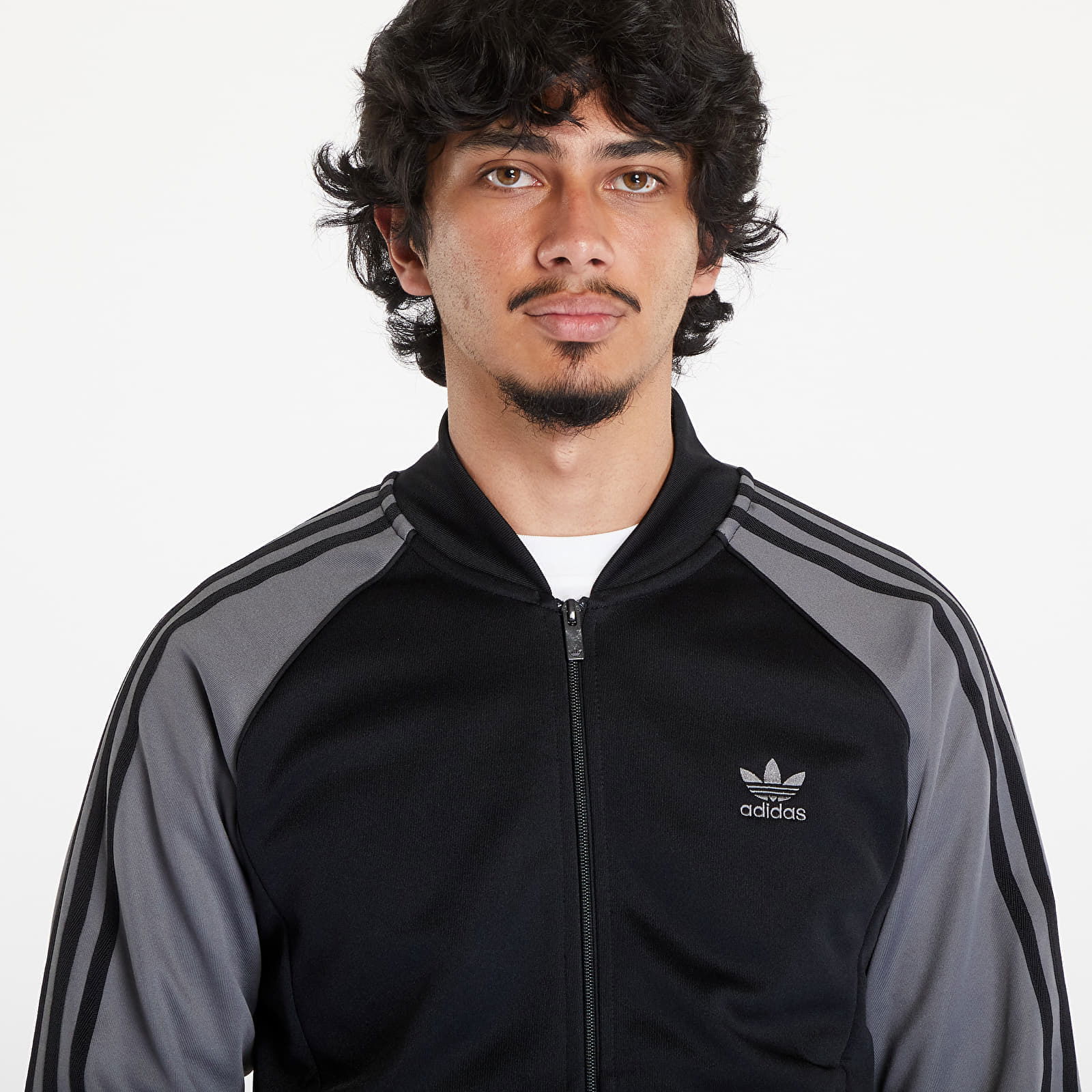 Sst Track Top Black/ Grey Four