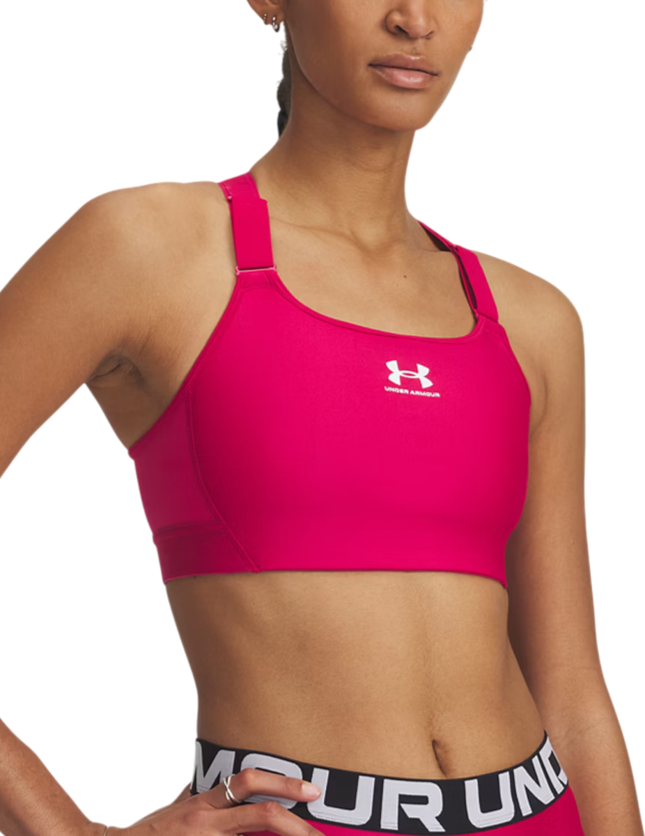 Podprsenka Under Armour HeatGear High Sports Bra Ružová | 1379195-681, 0