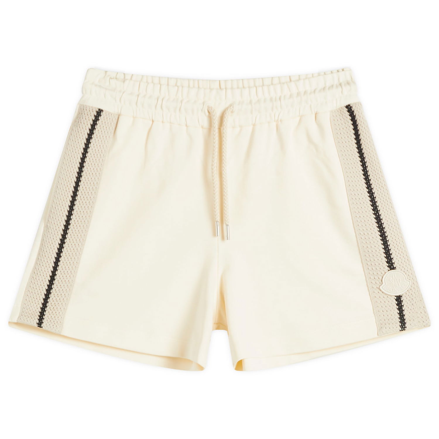 Šortky Moncler Moncler Women's Crochet Trim Sweat Shorts, Size Large Béžová | 8H000-17-89A1K-034, 1