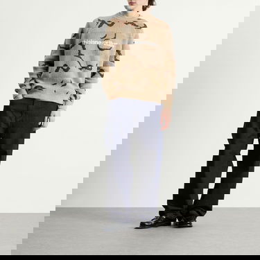 Sveter thisisneverthat T-Logo Knit Jumper Béžová | TN253KKNPK01-CAM, 4