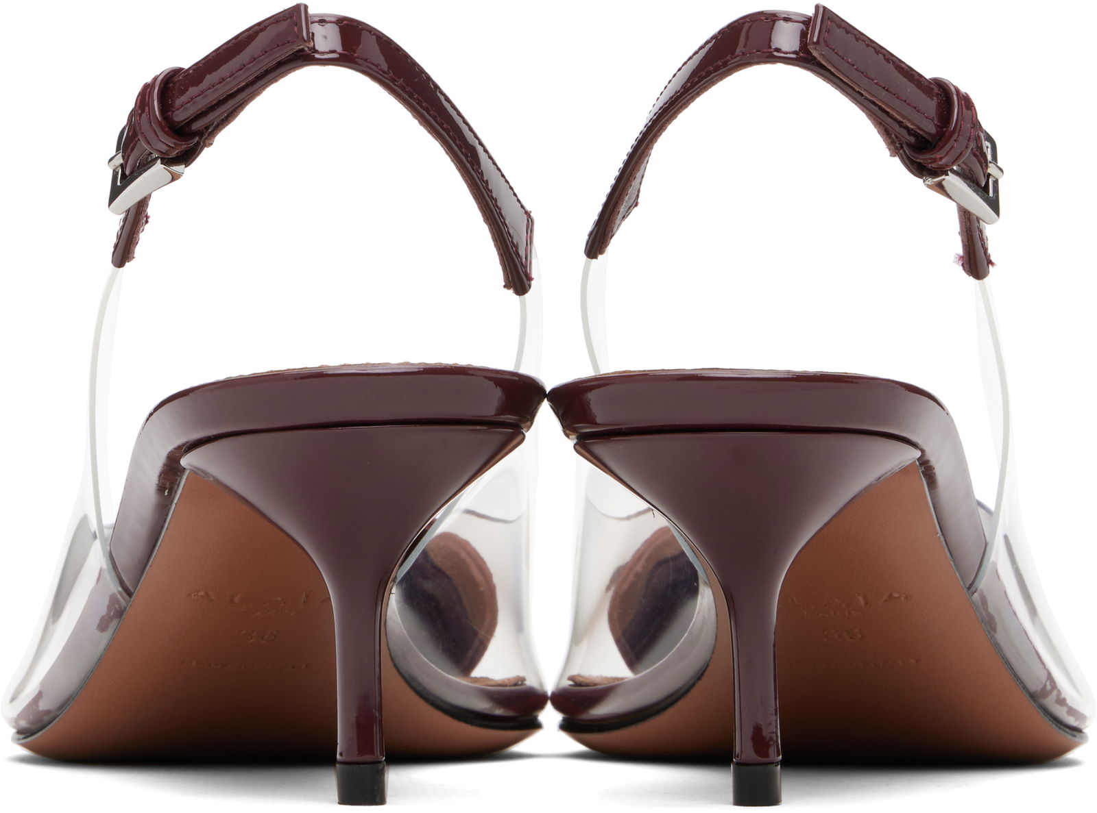 Heart Slingback Pumps