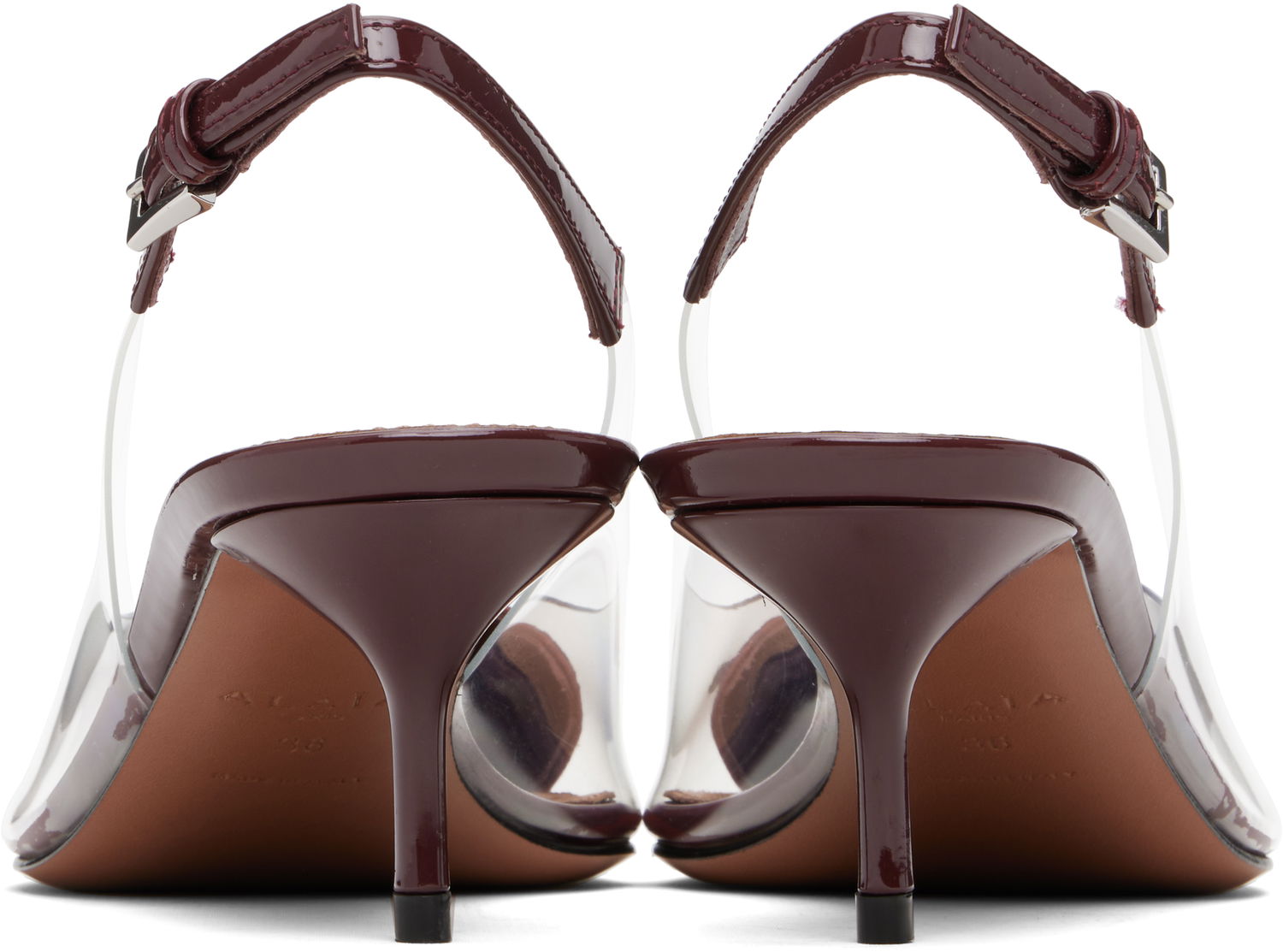 Tenisky a topánky Alaïa Heart Slingback Pumps Čierna | AA3E057CK150, 1