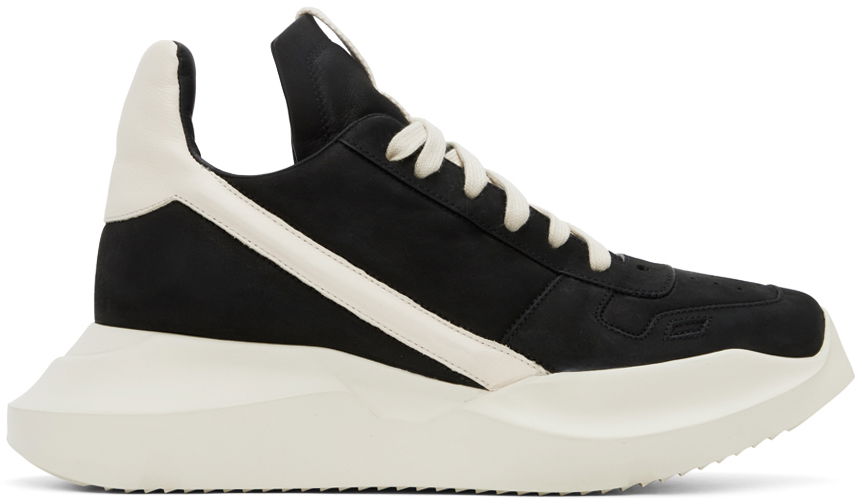 Tenisky a topánky Rick Owens Geth Runner "Black" Čierna | RR02C7814 LWNLPO, 0