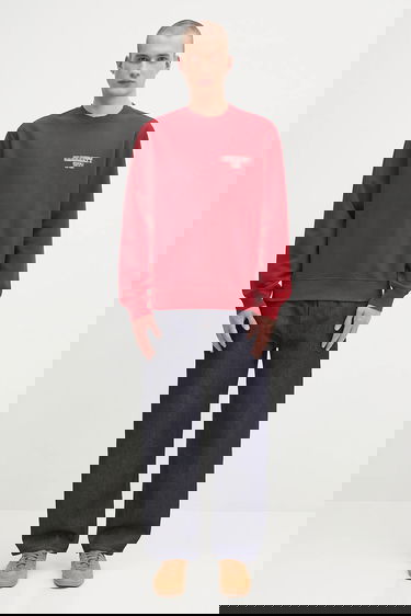 Mikina Carhartt WIP Alumni Plain Cotton Sweatshirt Červená | I035190.H8XX, 4