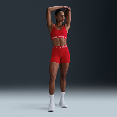 Podprsenka Nike Nike Pro Light-Support Unpadded Sports Bra Červená | HF5372-657, 2