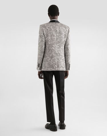 Košeľa Dolce & Gabbana Cotton Poplin Tuxedo Shirt Biela | G5EN5TGI591S9005, 2