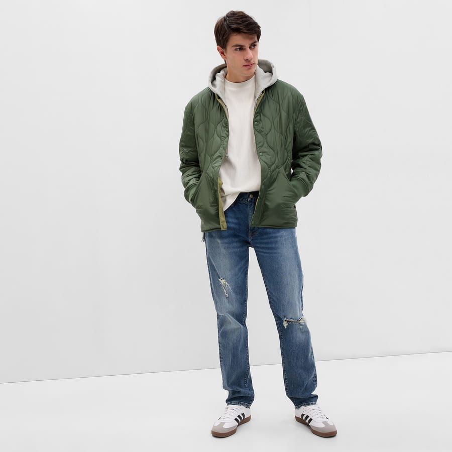 Džínsy GAP Slim Jeans Navy | 596120-00, 0