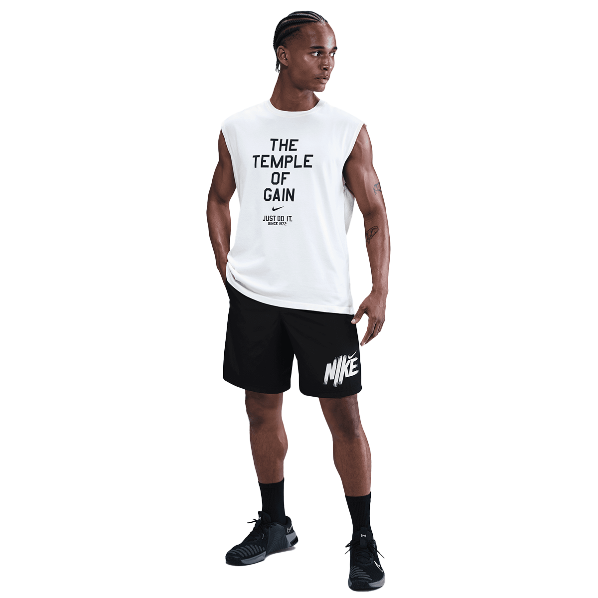 Šortky Nike Men's Dri-FIT Form 9" Training Shorts Biela | HV0384-010, 0