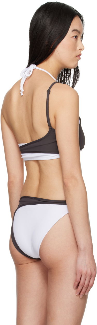 Plavky Ottolinger Ottolinger Layered Bikini Top Hnedá | 10280030302, 2