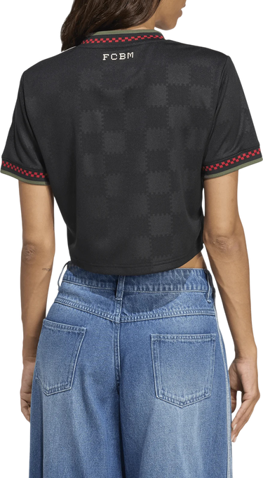 Dres adidas Performance FC Bayern Munich 25/26 Women's Cropped Third Jersey Čierna | KE6800, 2