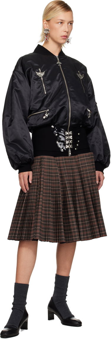 Bomber bunda Chopova Lowena Chopova Lowena Glide Bomber Jacket Čierna | 5325, 3