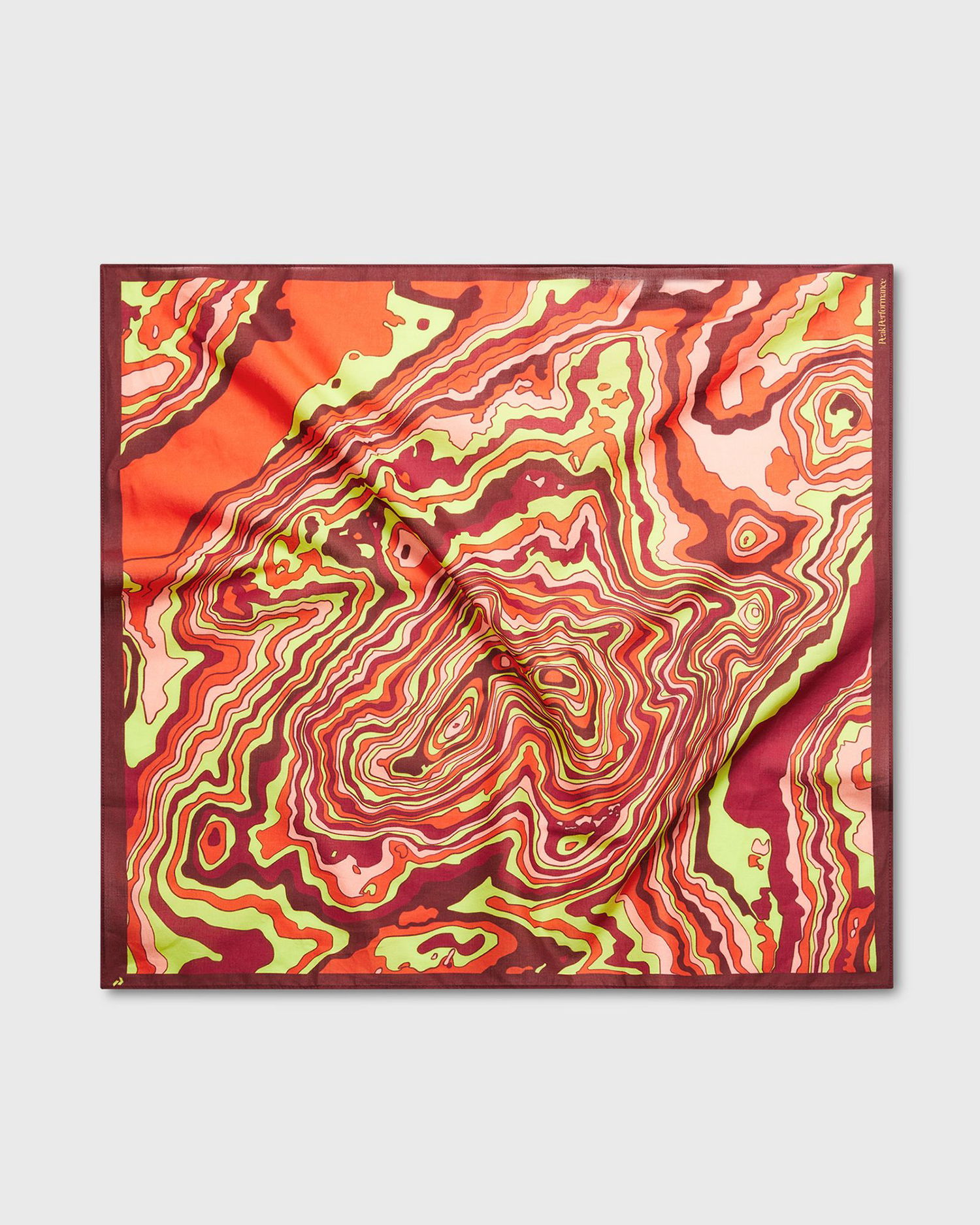 Šál Peak Performance Topographic Print Bandana Rôznofarebný | G79389070, 0