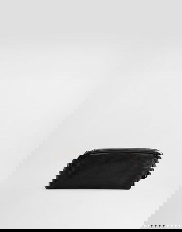 Cestovná taška Dolce & Gabbana Tempesta Calfskin Toiletry Bag Čierna | BP3456AU99480999, 2