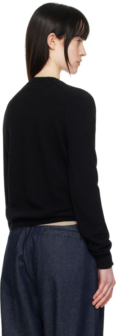 Sveter Comme des Garçons COMME des GARÇONS PLAY Heart V-Neck Sweater Čierna | AX-N002-051, 2