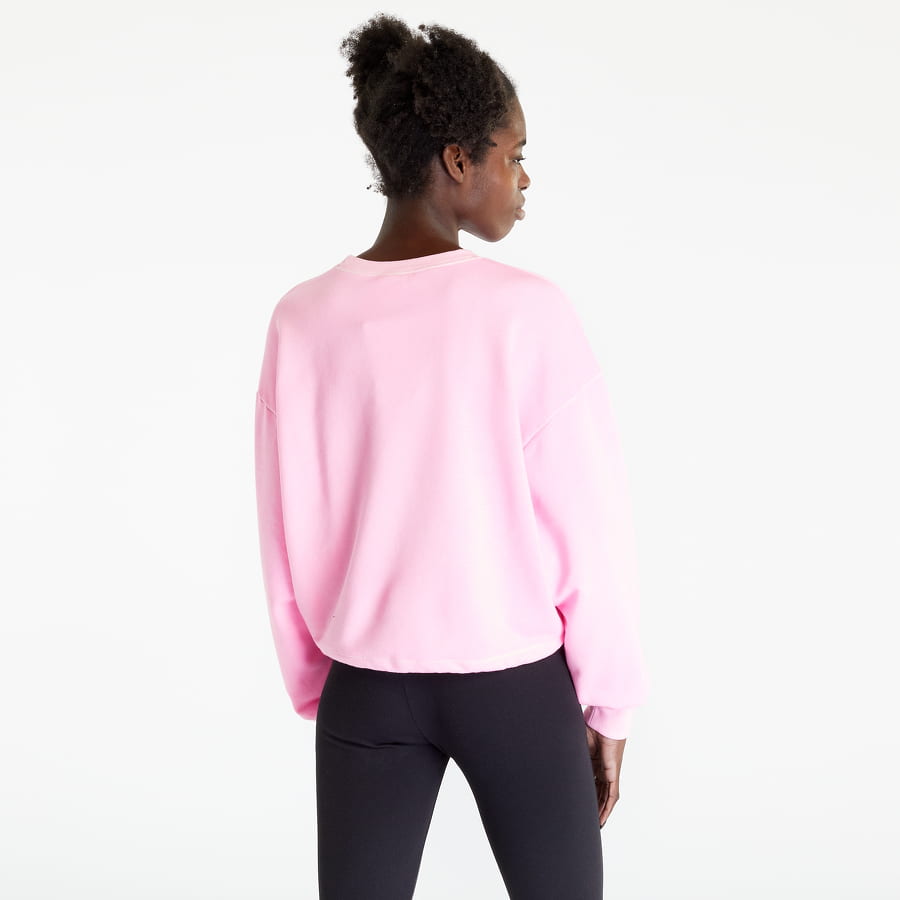Mikina Champion Crewneck Croptop Sweatshirt Ružová | 116082 CHA PF002, 1