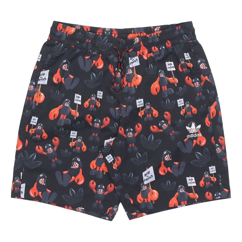 Plavky adidas Originals Casual Cozy Shorts Čierna | HA4697