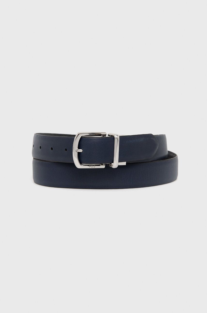 Opasok Polo by Ralph Lauren Polo Ralph Lauren Reversible Leather Belt Navy | 405800534001, 0