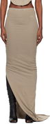 Rick Owens DRKSHDW Concordians Soft Edfu Maxi Skirt