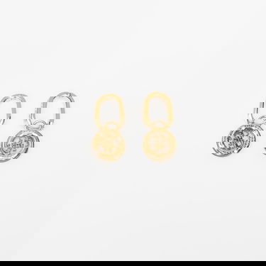 Náušnice GUESS 4G Loop Universal Earrings Žltá | JUBE02286JWYGBK-GOLD, 1