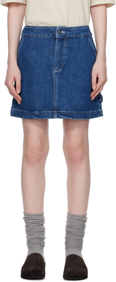 Sukňa A.P.C. Denim Miniskirt Navy | COHET-F06435, 0