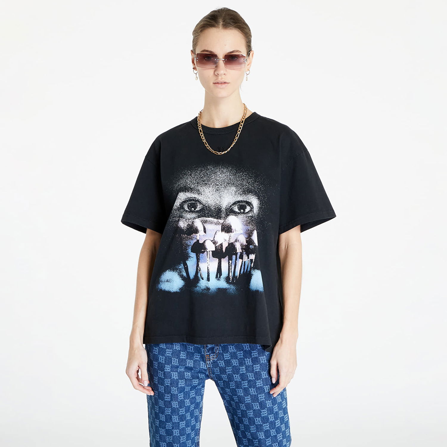 Tričko MISBHV Mush T-Shirt Čierna | 240M127, 0