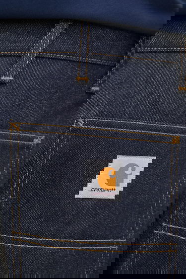 Džínsy Carhartt WIP Double Knee Jeans Navy | I032699.101, 4