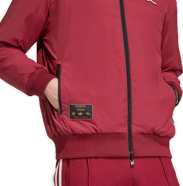 Bomber bunda adidas Performance Arsenal Terrace Icons Bomber Jacket Červená | JM9404, 2