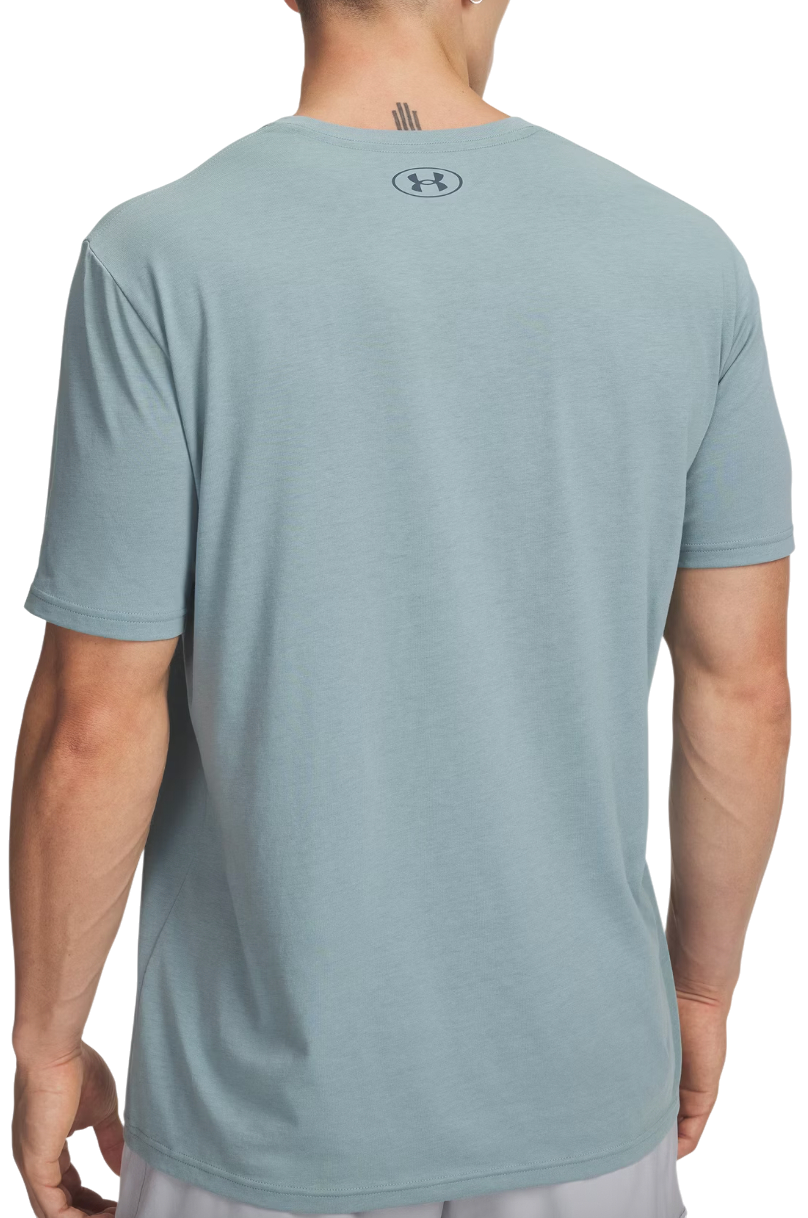 Tričko Under Armour T-Shirt TEAM ISSUE WORDMARK Short Sleeve Tyrkysová | 1329582-323, 1