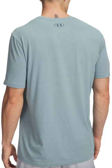 Tričko Under Armour T-Shirt TEAM ISSUE WORDMARK Short Sleeve Tyrkysová | 1329582-323, 1