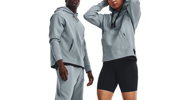 Mikina Under Armour Summit Knit Hoodie Šedá | 1377173-465, 1