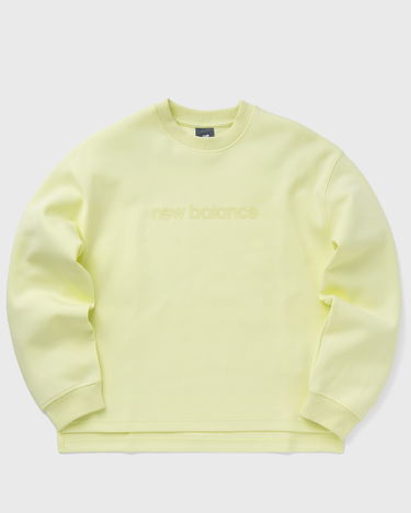Mikina New Balance Hyper Density Triple Knit Spacer Crew Žltá | WT41556-LLT, 2