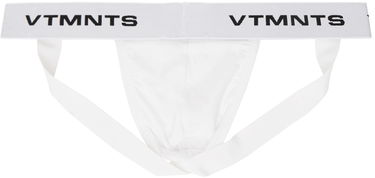 Body VETEMENTS Logo-Woven Jockstrap Biela | VL22UN400W, 1