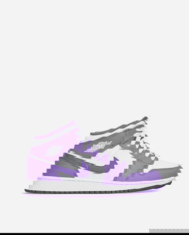 Tenisky a topánky Jordan Air Jordan 1 Mid "Purple Venom" GS Fialová | DQ8423-511, 4