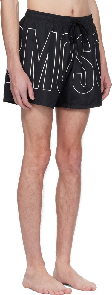 Plavky Moschino Moschino Logo Swim Shorts Čierna | V3A4224 9301 1555, 1