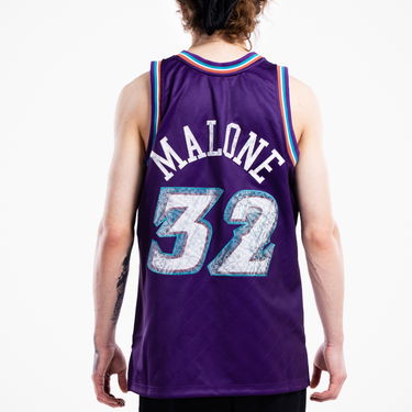 Dres Mitchell & Ness 75th Anniversary Swingman Jersey Karl Malone Fialová | SMJY1202-UJA96KMAPURP, 1