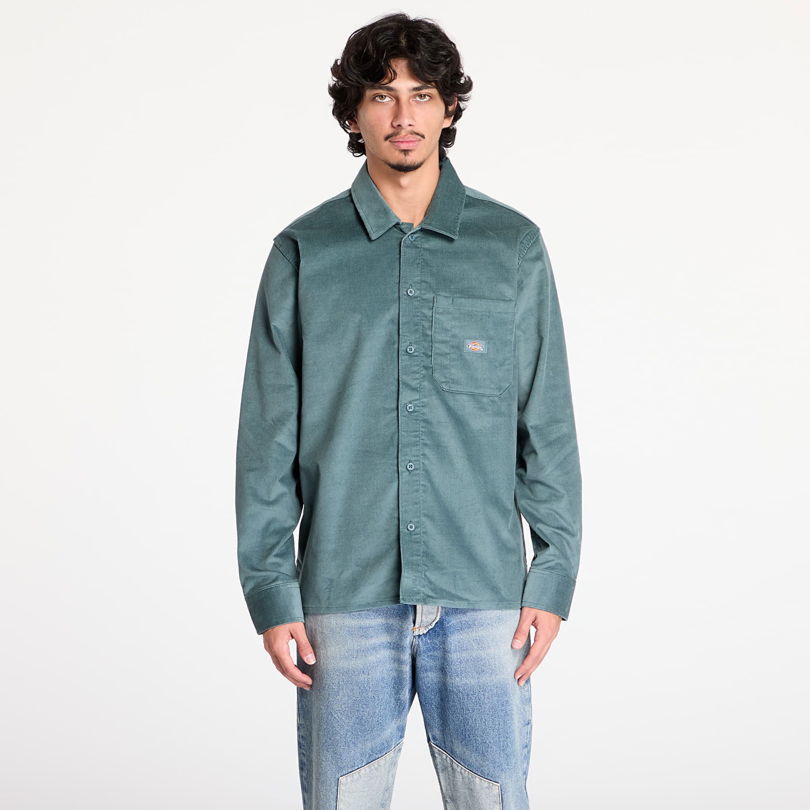 Corduroy Shirt Man Khaki