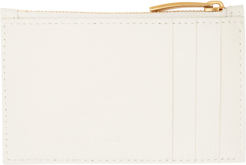 Peňaženka Bottega Veneta Zipped Card Case Biela | 681010 VCP13, 1