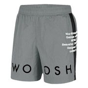 Alphabet Print Straight Sports Shorts