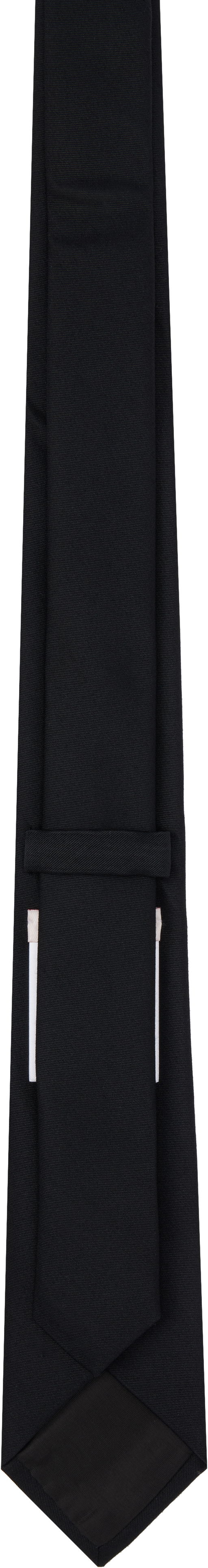 Opasok Valentino Valentino Garavani Wool & Silk Valentie Tie Čierna | 6Y2EV194ZFD, 1