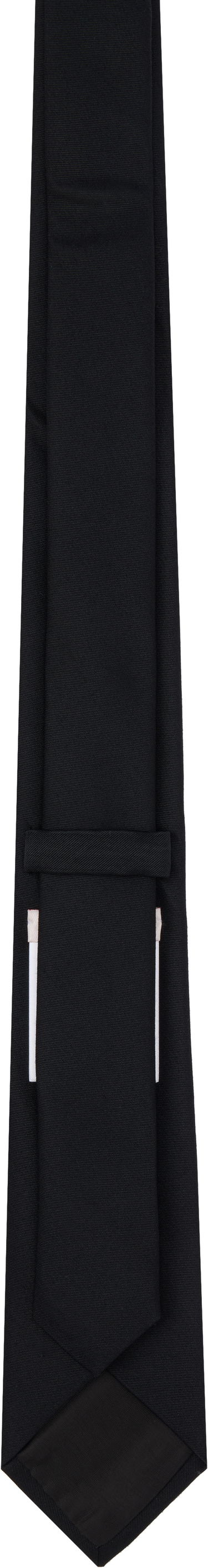 Opasok Valentino Valentino Garavani Wool & Silk Valentie Tie Čierna | 6Y2EV194ZFD, 1