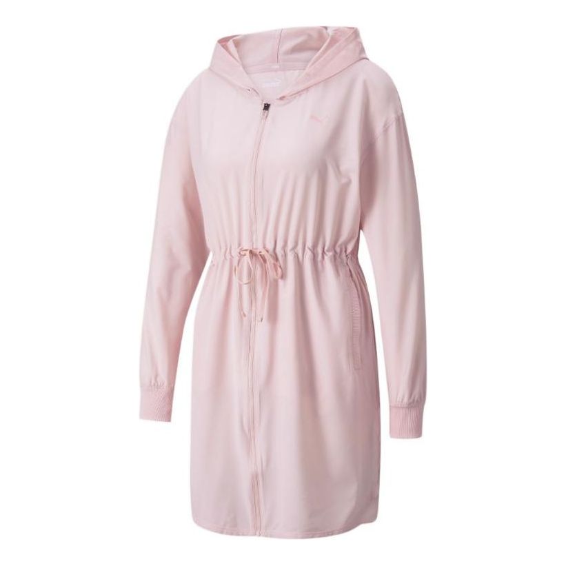 Bunda Puma Studio Flow Hooded Jacket Ružová | 520990-36