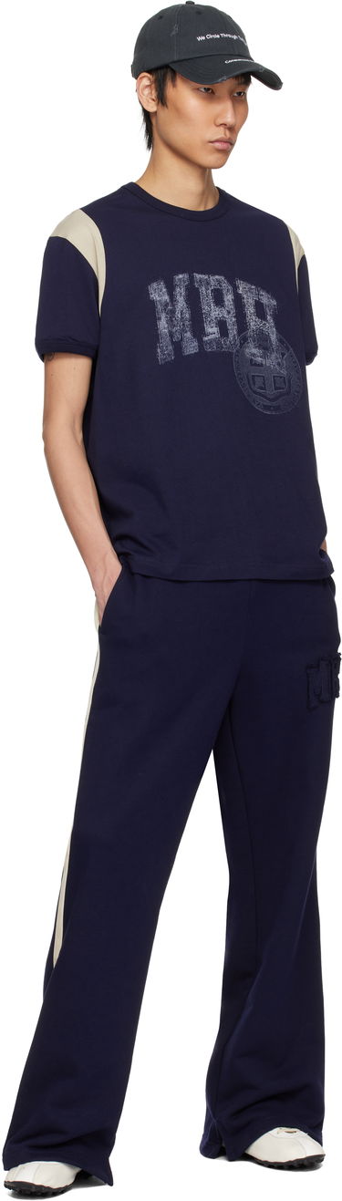 Tričko MISBHV MISBHV 'MBH' Teddy T-Shirt Navy | 250M105, 3