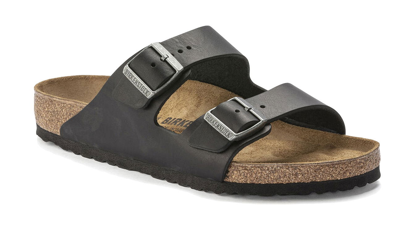 Tenisky a topánky Birkenstock Arizona Natural Leather Narrow Fit W Čierna | 1018720, 1