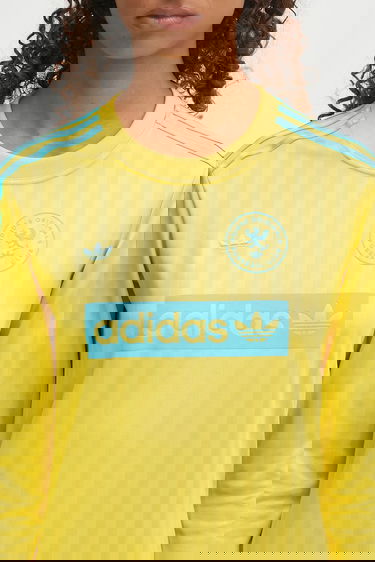 Dres adidas Originals Originals Football Club Long-Sleeve Jersey Žltá | JW2561, 3