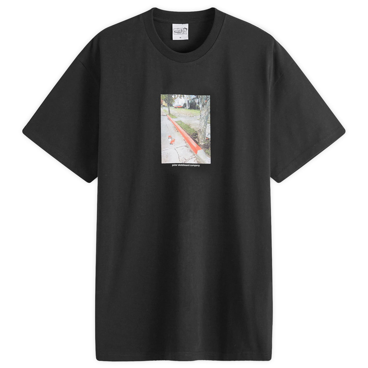 Tričko Polar Skate Co. Red Curb T-Shirt Čierna | PSC-F24-38, 0