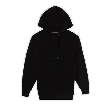 Mikina Palm Angels Classic Logo Over Hoodie Čierna | PMBB036R21FLE0021010, 0