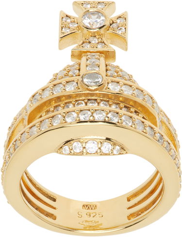 Prsteň Vivienne Westwood Orb Ring Metalická | 64040014-01R102-IM, 1