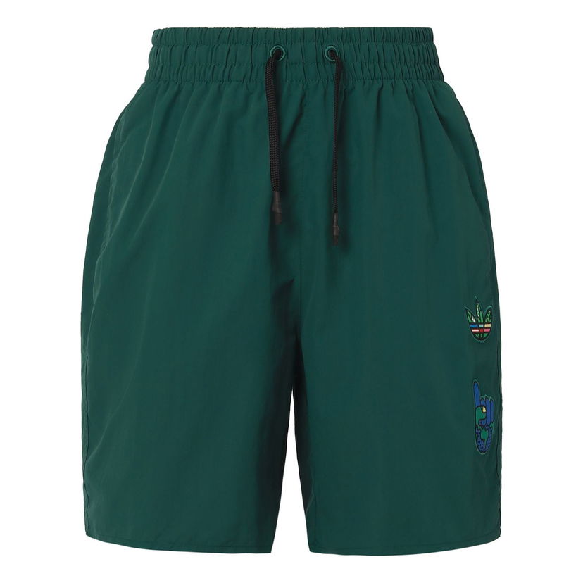Plavky adidas Originals Artist Pocket Drawstring Shorts Zelené | HA4687