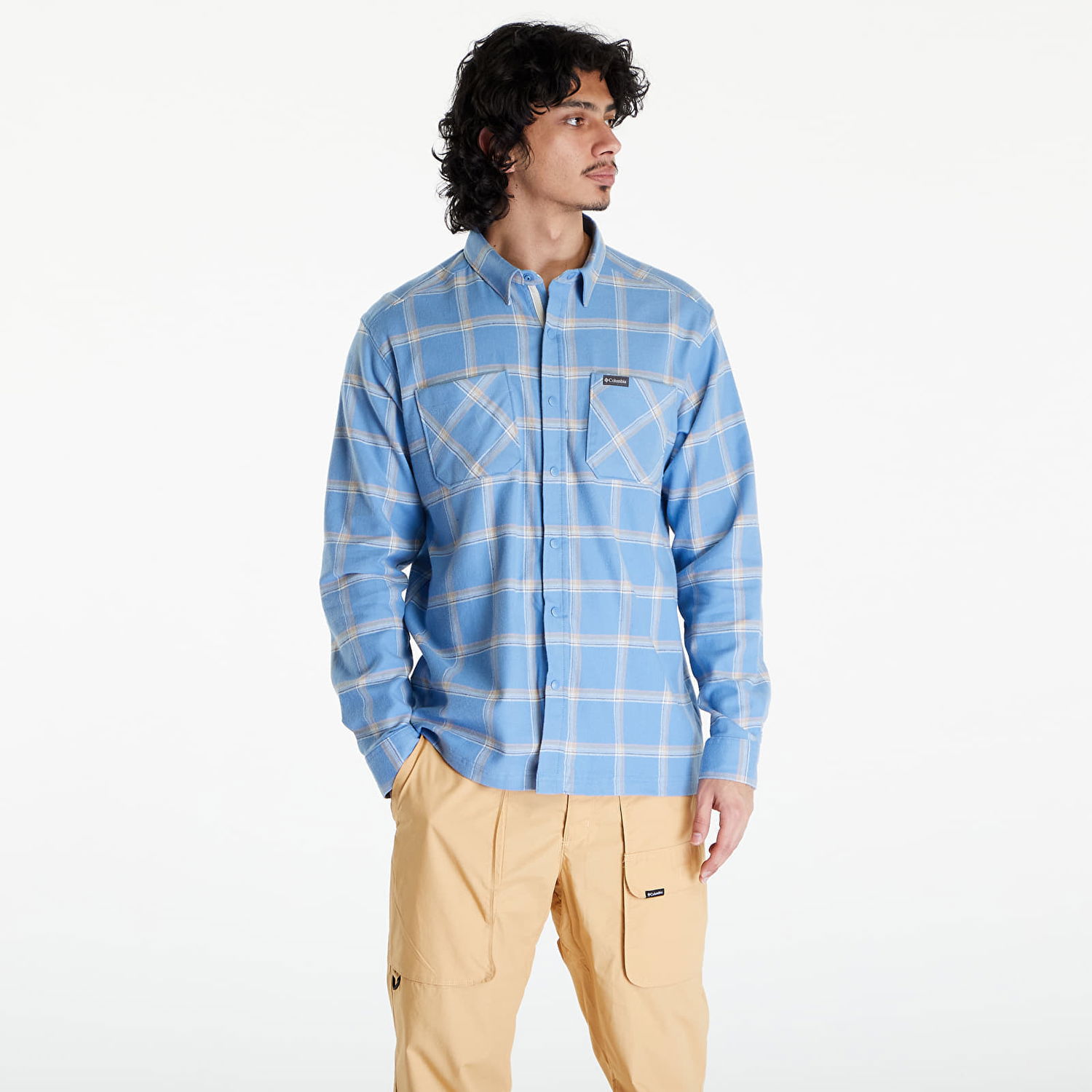 Košeľa Columbia Landroamer Woven Long Sleeve Shirt Blue Modrá | 2072741479, 0